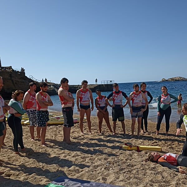 Sauvetage côtier Activité original aquatique Biarritz MICE Team building