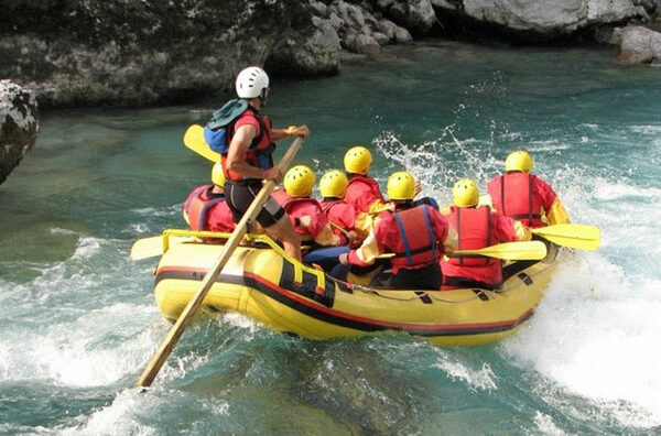 Rafting pays basque team building activité