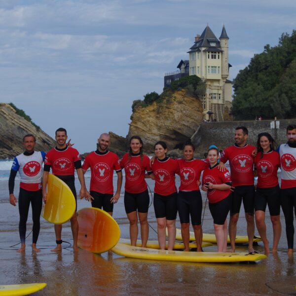 activité surf team building equipe biarritz (1)