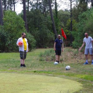 Team séminaire Footgolf équipe fun Cap ferret