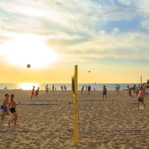 activité volley team building pays basque fun